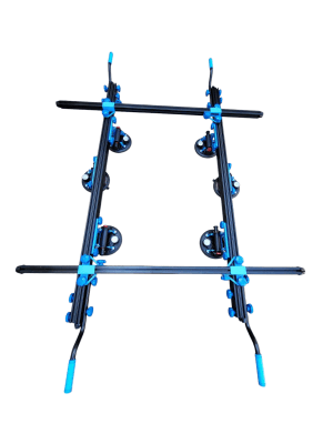 Tile carrying system for large-format tiles