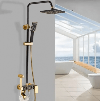 Shower system bathroom faucet