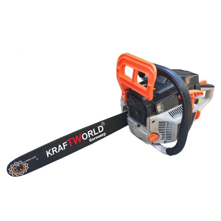 Wood Cutter Petrol Saw with EasyOn System and Safety Brake