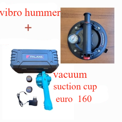 Vibrohammer Falans V7 + Vacuum suction cup for tiles B 005