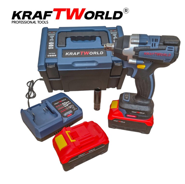 Impact Combination Wrench-Screwdriver Cordless  with 2 Batteries