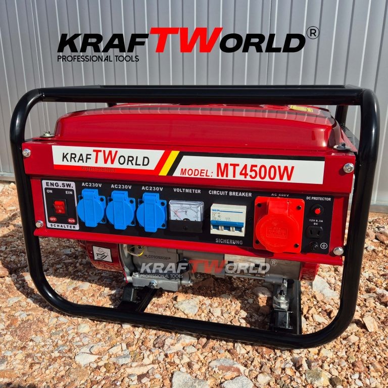 Generator-Four-stroke Kraftworld 4.5kW – Gasoline Unit