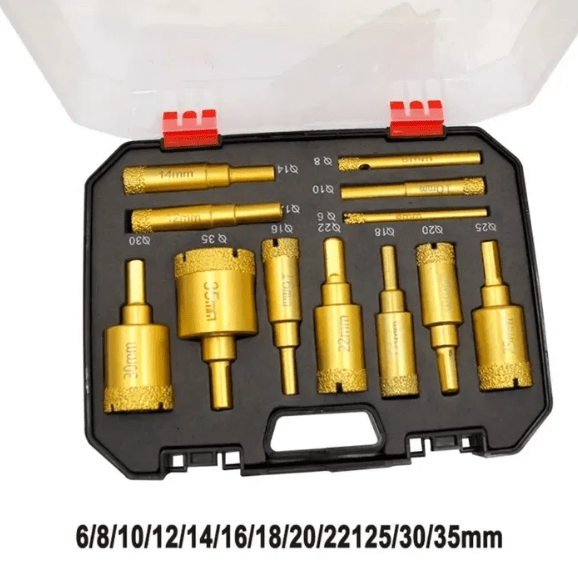 Diamond core bits 12 pieces