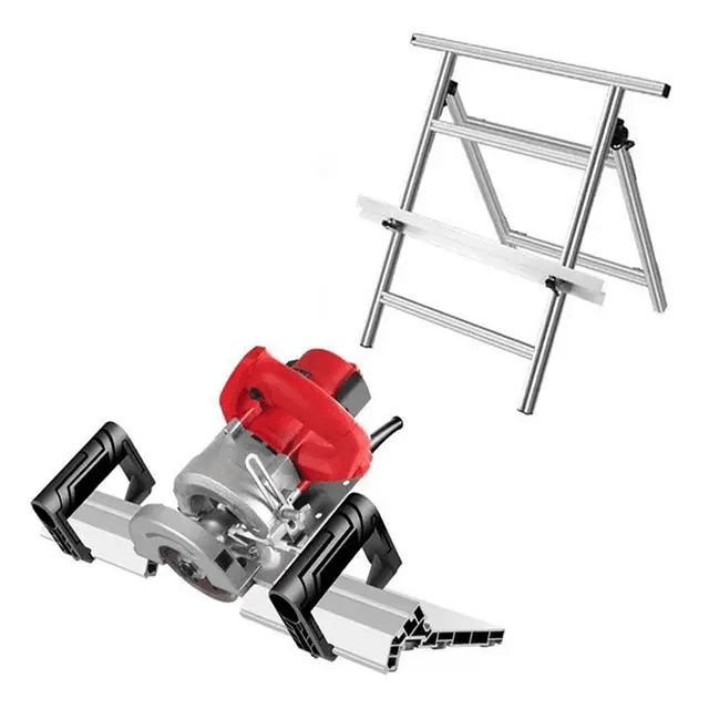 Tile cutting machine for  45° and workbench